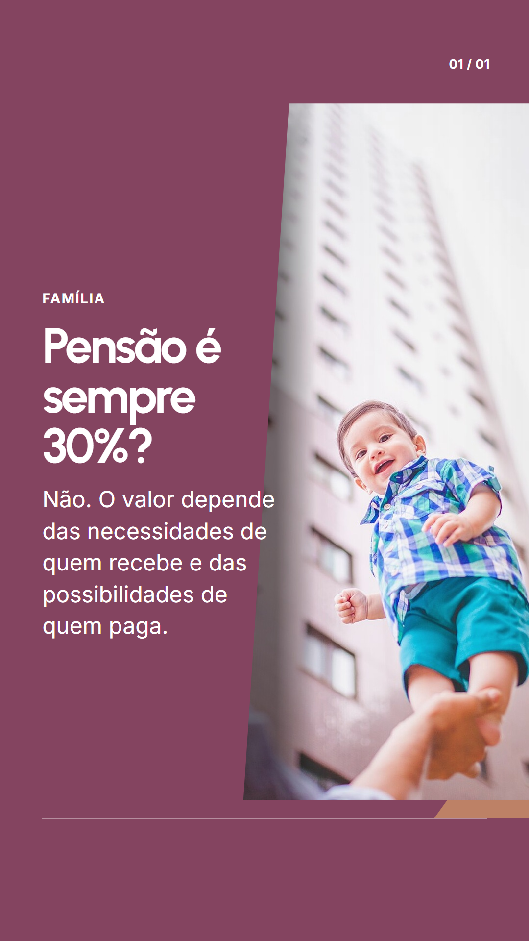 Corte diagonal: Story 9:16
