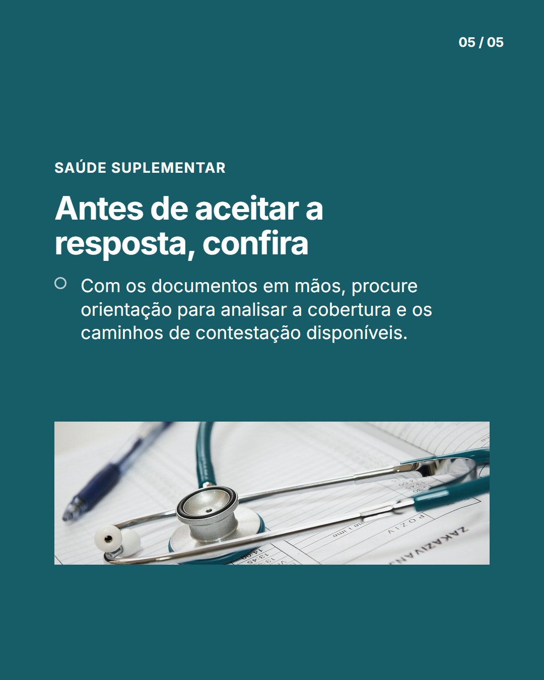Foto e lista: Fechamento