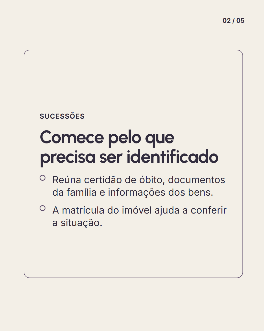 Lista de orientação: Miolo 1