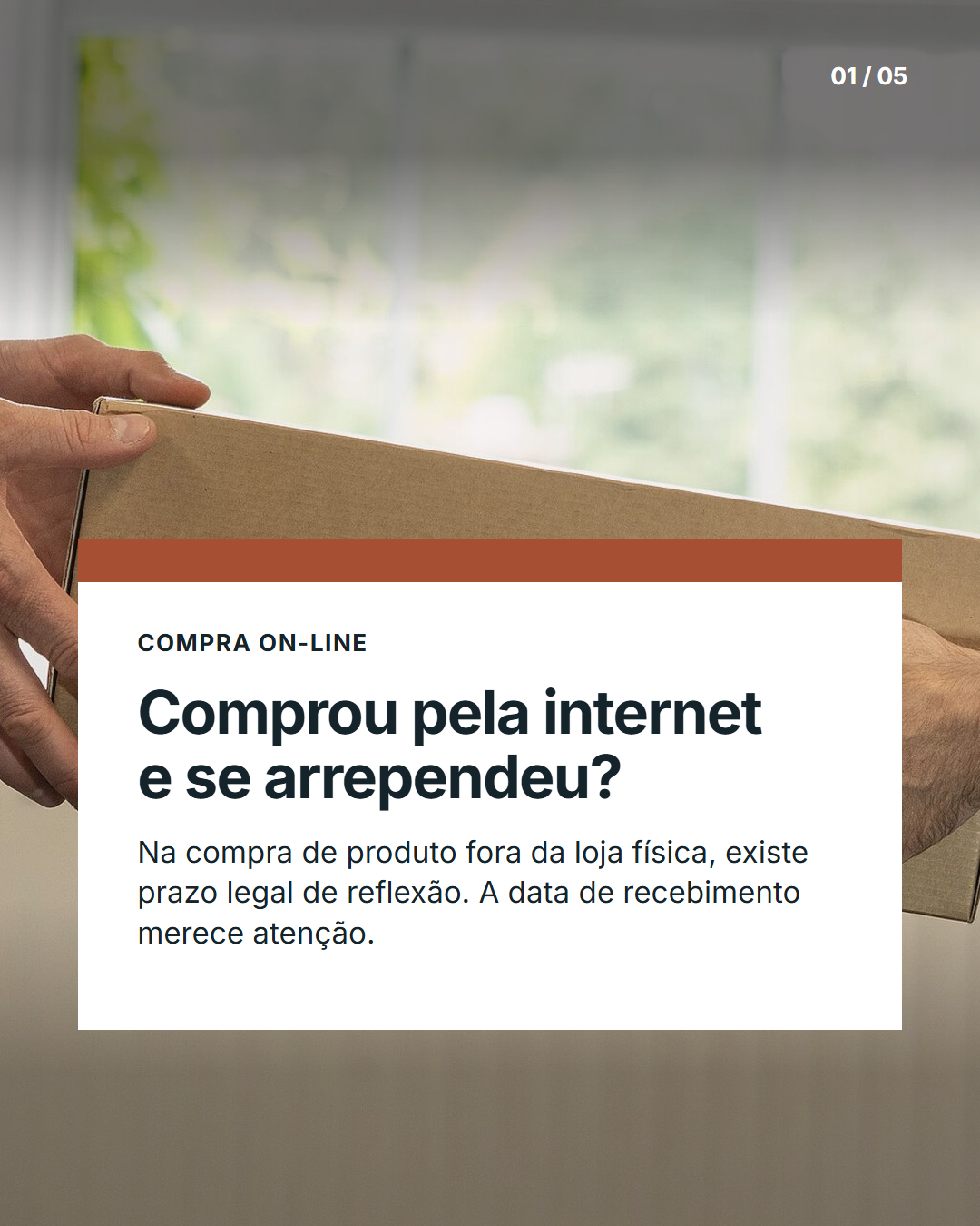 Notícia em cartão: Capa
