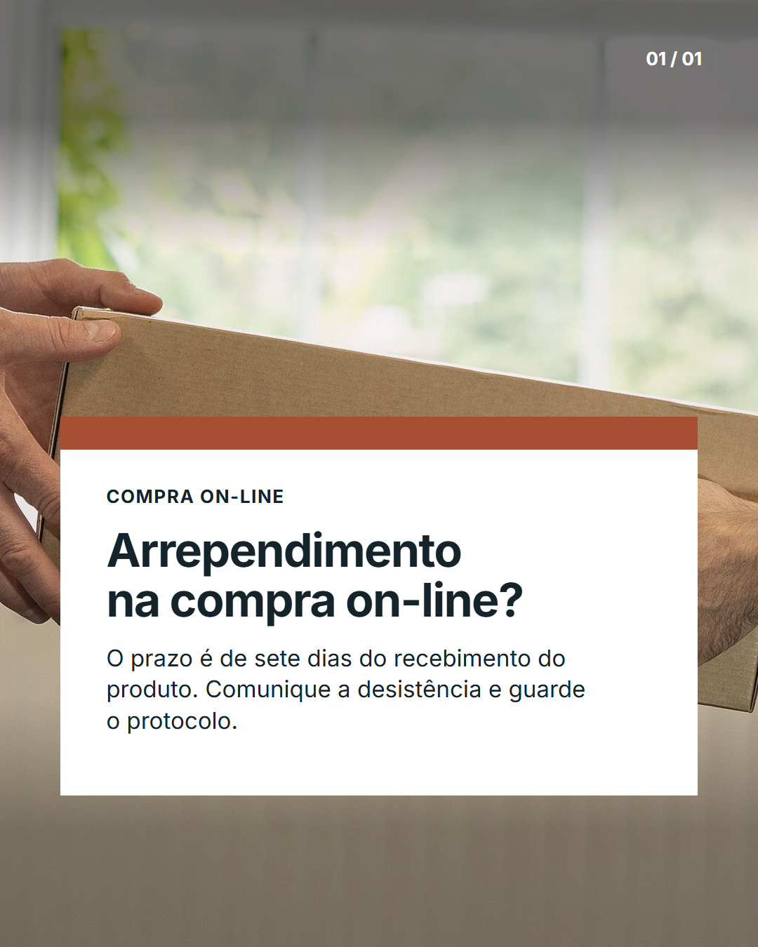 Notícia em cartão: Estático 4:5