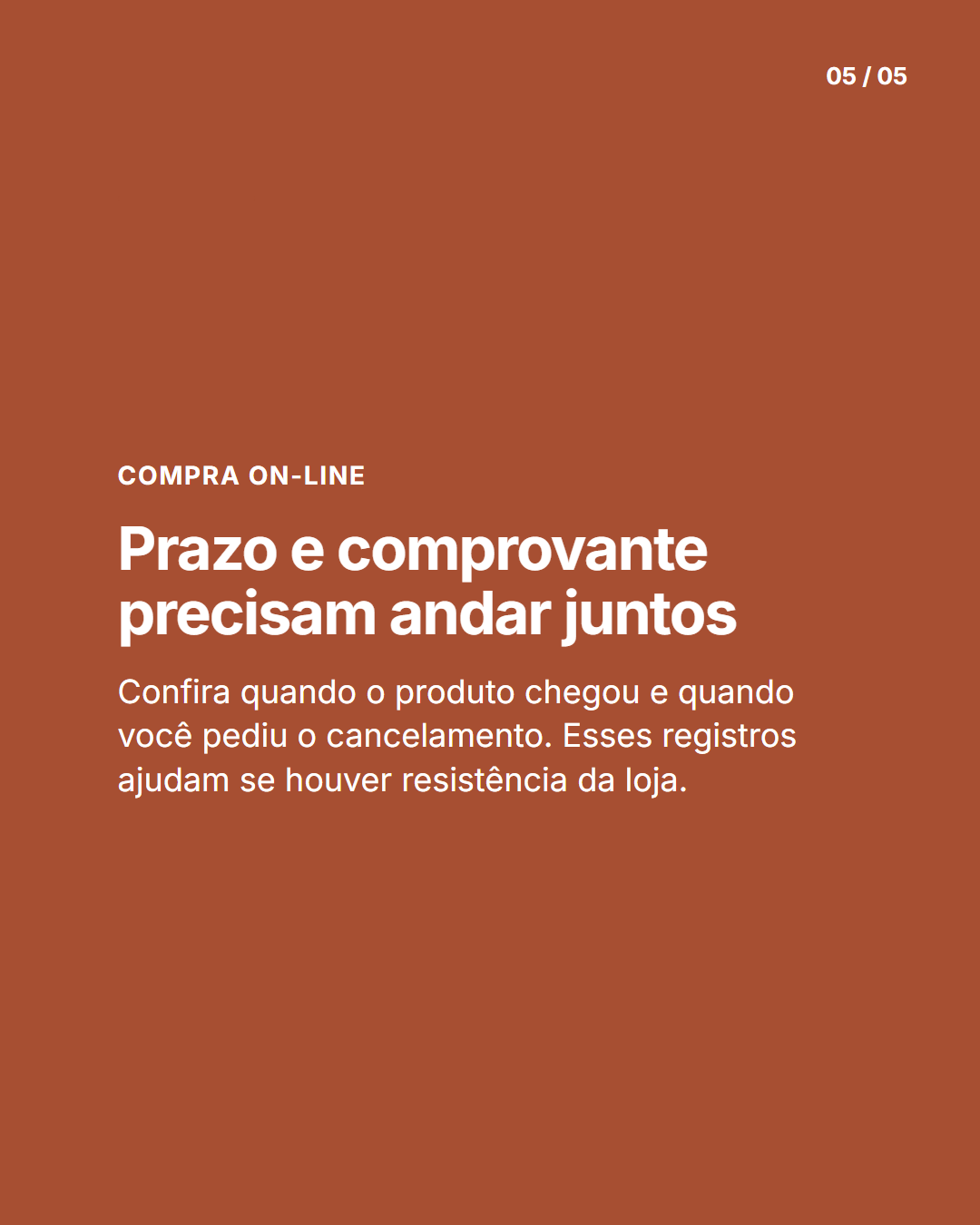 Texto e foto lateral: Fechamento